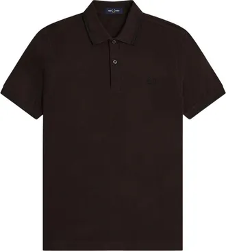 Fred Perry Tops, Heren, Bruin, XL, Polo Shirts