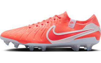 Nike Nike Mens Legend 10 Elite FG Football Shoe, Hot Lava/White, UK