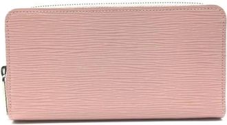 Louis Vuitton Pre-owned Wallets, female, Pink, Size: ONE SIZE Pre-owned Leather Wallet