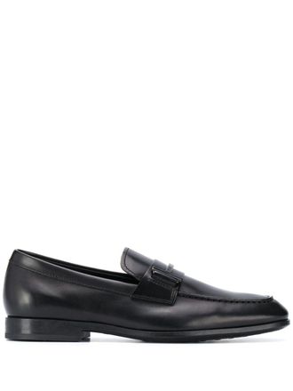 Tod's Leren loafers - Zwart
