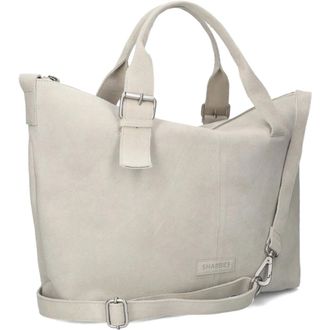 Shabbies Amsterdam Dames, Tassen, Grijs, Maat: ONE Size Su&egrave;de