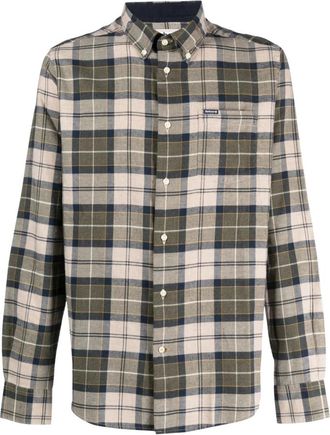 Barbour Fortrose Geruite Overhemd - Heren - Casual Overhemden - Veelkleurig - M - Katoen - Overhemden