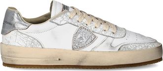 Philippe Model Sneakers Nice Tennis - Heren - Sneakers - Wit - 40 EU - Katoen - Schoenen