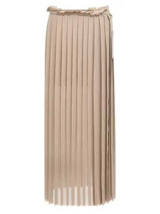 ミニスカート AMI Women Mini Skirts FSK353PL00270952 Beige switching flared mini skirt【beige】 – BUNNY APARTMENT