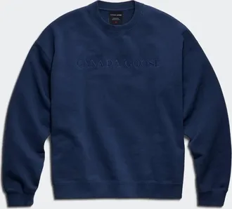 Canada Goose Manteau &agrave; col rond Rove brod&eacute; (Hommes, Oxford Navy, TTG)