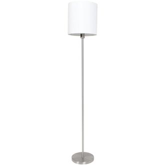 Steinhauer Mexlite - L&aacute;mpara De Pie - Noor - Acero - Metal Tejido - &Oslash; 30cm