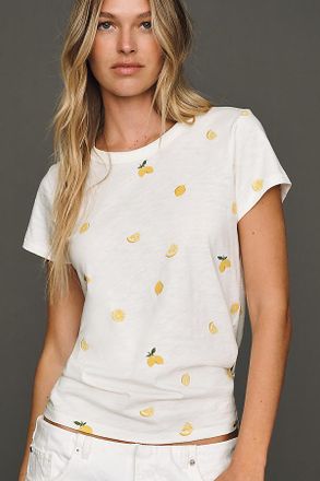 Rag & Bone Cotton Printed Tee
