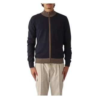 Gran Sasso Heren, Truien, Blauw, Maat: 3XL Wol