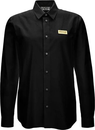Versace Jeans Couture Shirt - Heren - Casual Overhemden - Zwart - XL - Overhemden