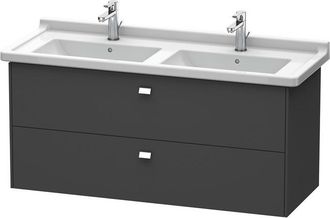 Duravit Duravit Brioso Neceser De Pared 122,0 X 46,9 Cm, Con 2 Cajones, Incl. Hueco Para Sif&oacute;n Y Delantal, Para Lavabo Starck 3 033213, Color (frente/cuerpo):