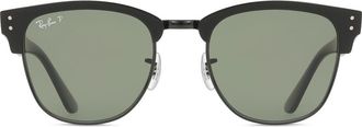 Ray-Ban RBR0504S Clubmaster Reverse Polarized 67839A Mens Sunglasses Black Size 51