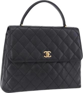 Chanel Pre-owned Hand Bag - Dames - Vintage Handtas - Zwart - ONE Size - Vintage