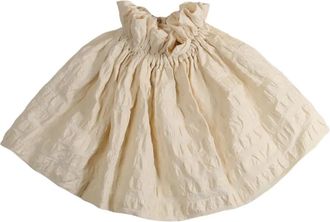 Elise Puff paperbag-waist miniskirt - Toni neutri