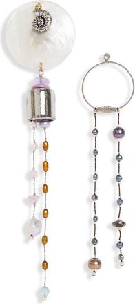 Isshī Sanctuary Mismatched Drop Earrings in Fate at Nordstrom