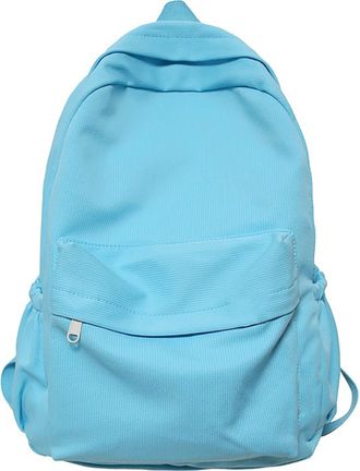 Generic Womens Japanese Style Backpack, Lightweight Storage Bag, Large-Capacity Travel Bag, Suitable for Storing Cosmetics, Wallets, Small Items (Blue,30 x 13