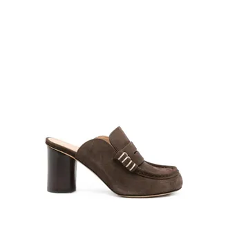 J.W.Anderson Suede Block-heel Loafers