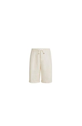 Brunello Cucinelli Gabardine Bermuda shorts in Off-White at Nordstrom, Size 54 It