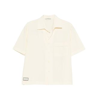 Entire studios Short Sleeve Shirts, male, Beige, Size: S Esss26Sr03012 0073 Shirt