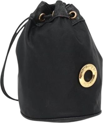 Celine Pre-owned Nylon Pouch - Dames - Vintage Tas - Zwart - ONE Size - Nylon - Vintage