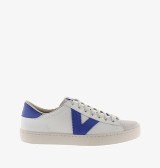 Victoria Womens Berlin Piel & Serraj Sneaker In Royal