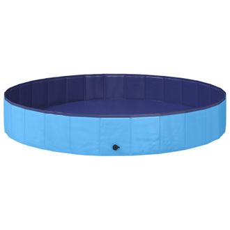 vidaXL Piscina Para Perros Azul &Oslash;200 X 30 Cm Pvc Grueso Vidaxl