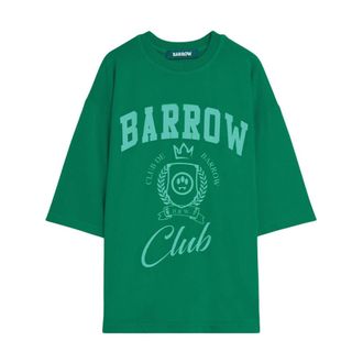 Barrow T-Shirts, male, Green, Size: XS Jersey T-Shirt