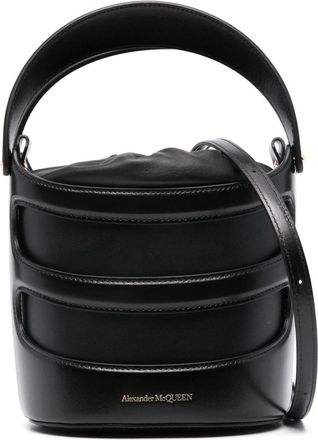 Alexander McQueen The Rise Bucket bag - women - Calf Leather/Lambskin - OS - Black