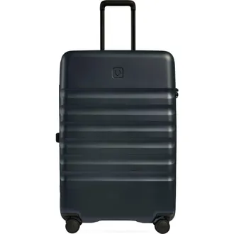 Antler Icon Stripe Large Suitcase in Indigo Blue at Nordstrom