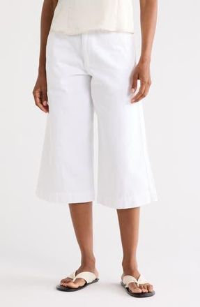 Rag & Bone Jade High-Rise Capri in White at Nordstrom Rack, Size 23