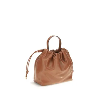 Chlo&eacute; Womens Brown Lamb Ovis Aries Shoulder Bag