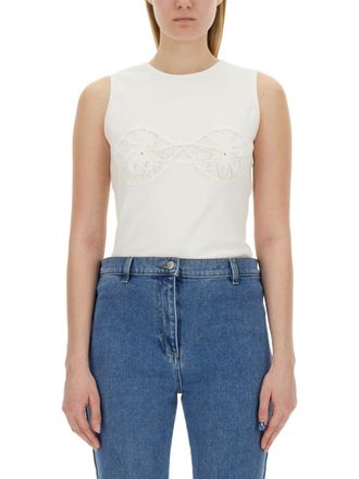 Magda Butrym T-shirt Crochet Bra