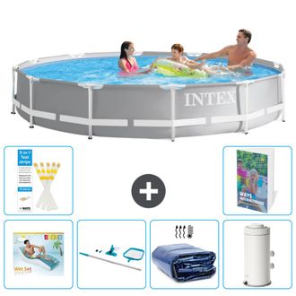 Intex Piscina Prism Frame Redonda - 366x76 Cm - 7-piezas S96