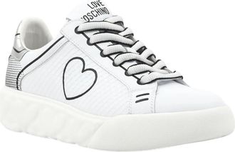 Love Moschino Sneakers - Dames - Sneakers - Wit - 37 EU - Leer - Schoenen