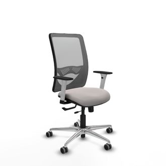 Piqueras y Crespo Silla De Oficina Piqueras Y Crespo Zulema Blanco Aluminio