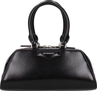 Givenchy Borsa Givenchy Antigona East West da donna in pelle nera