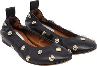 Lanvin Lanvin Womens Leather Studs Ballerina Flat (Authentic Pre-Loved)