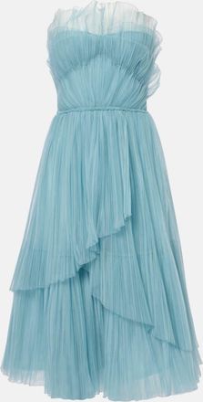 Costarellos Abito midi Dorea in tulle