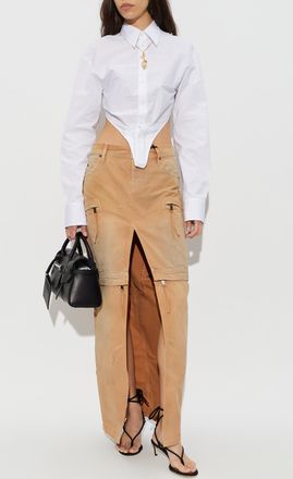 Dsquared2 Cargo Skirt, Womens, Beige