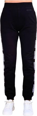 Moschino Stijlvolle Broeken voor Mannen en Vrouwen - Dames - Sweatpants - Zwart - S - Broeken
