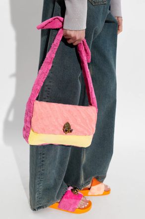 Kurt Geiger Kensington Knot Shoulder Bag, Womens, Pink