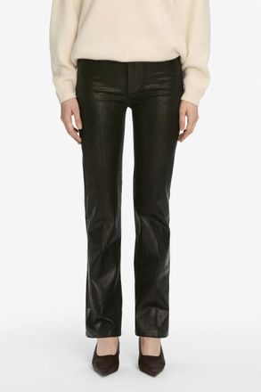 Frame Denim Le Sleek Straight Pants In Mood Ring Coated