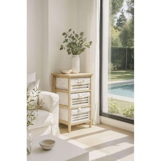 Regalos Miguel Muebles Auxiliares - Cajonera Ancha Nuvio 3 Cajones