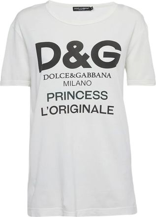 Dolce & Gabbana T-shirt con logo - Bianco