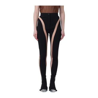 MUGLER Donna, Pantaloni, Nero, S, new