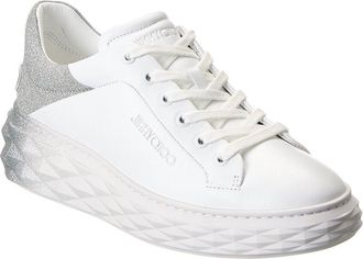Jimmy Choo London Diamond Maxi/F Ii Leather Sneaker