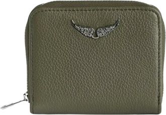 Zadig&Voltaire Mini ZV Wallet - - Accessories - Donna - Verde - ONE SIZE