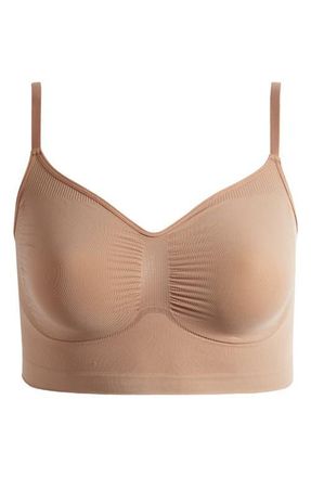 SKIMS Seamless Sculpt Bralette in Sienna at Nordstrom, Size Xx-Small