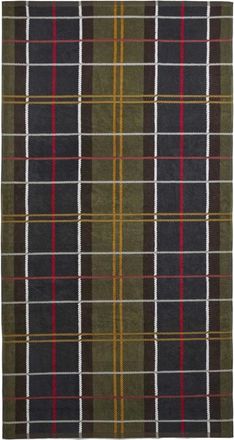 Barbour Home, unisex, Groen, ONE Size, Katoen, Tartan Strandlaken
