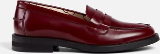 Duke + Dexter Duke + Dexter, Womens Wilde Burgundy Penny Loafer - Womens, Size 4