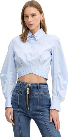 Elisabetta Franchi Mujer, Blusas y Camisas, Azul, Talla: L